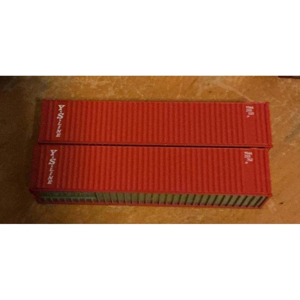 Lot Of 20 N Scale Mixed 53' Shipping Containers,‎ Unbranded And Used